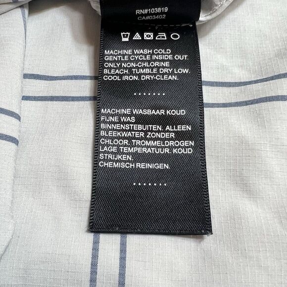 Harley Davidson H-D Performance Shirt White Plaid Mens XXL Biker Windowpane - Picture 7 of 9